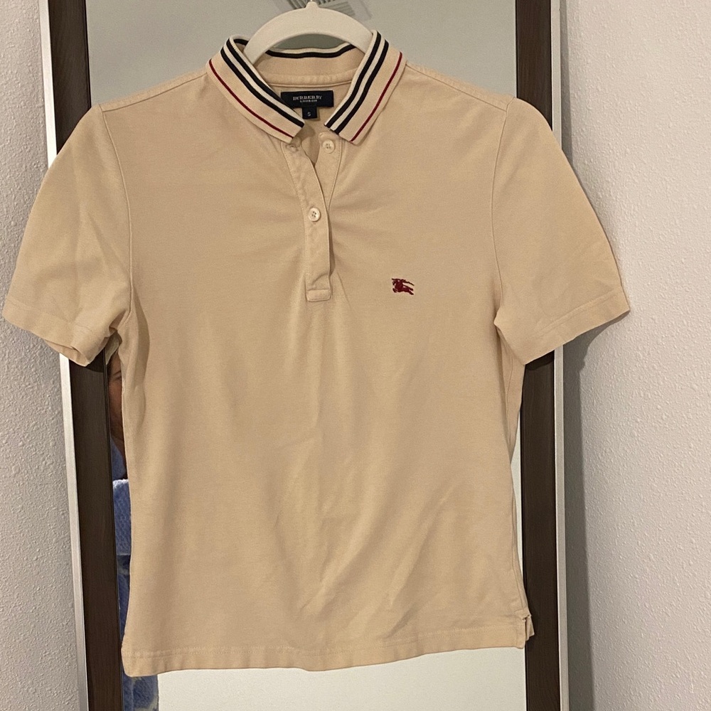 Burberry Cream Polo